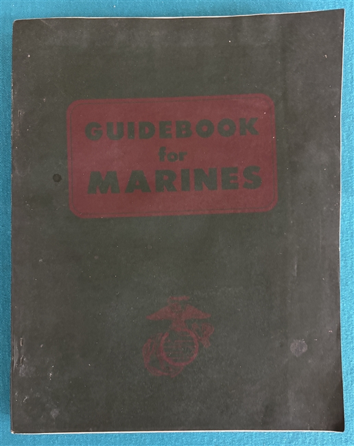 1967 1968 GUIDEBOOK FOR MARINES 11th Revised Edition 1st Printing
