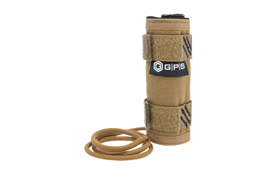 GPS, Suppressor Cover, 22LR, 5″, Tan, Nylon Construction