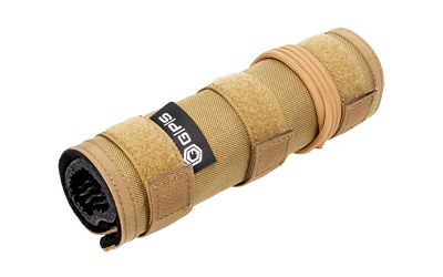 GPS, Suppressor Cover, 7.5″, Tan, Nylon Construction