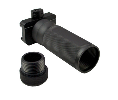 Aluminum Tactical Foregrip With “O” Ring sealed Storage - Picatinny Mount