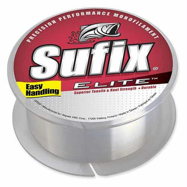 Elite Line – 8 lbs Tested, 0.011″ Diameter, 330 Yards, Clear