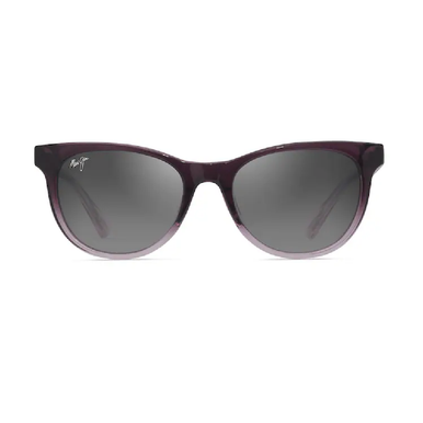 Maui Jim Lonomea Polarized Sunglasses Dark Violet/Lilac with Neutral Grey Lens
