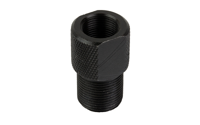 GrovTec, Thread Adapter, 1/2X28 to 5/X24, Black Oxide Finish, Black