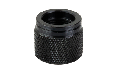 GrovTec, GTHM245, Thread Protector, Black Oxide Finish, Black, 1/2X28″ Threaded, .705″ Diameter, Fits Most AR Barrels