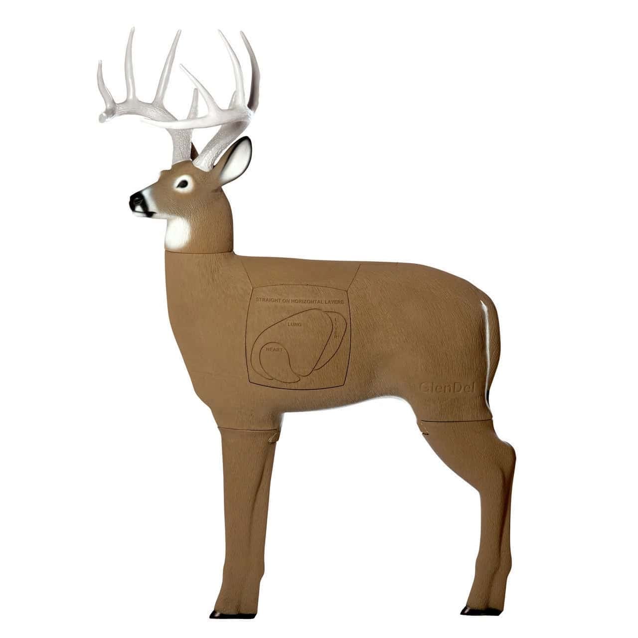 GlenDel Buck 3D Archery Target w/4-Sided Insert G71000