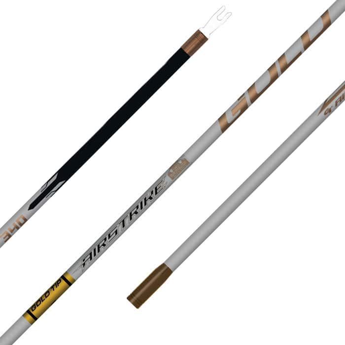 Gold Tip Arrows Airstrike 1 Dozen Bare Shafts .001″ Straightness