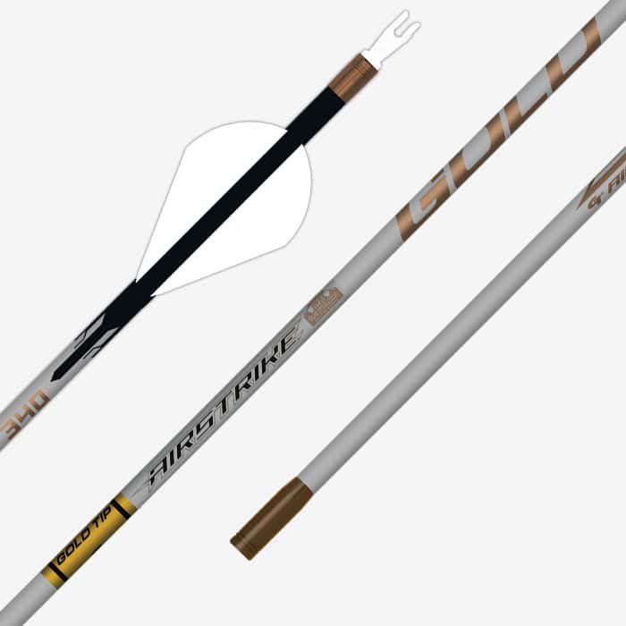 Gold Tip Arrows Airstrike 1/2 Dozen 2″ Raptor Vanes .001″ Straightness
