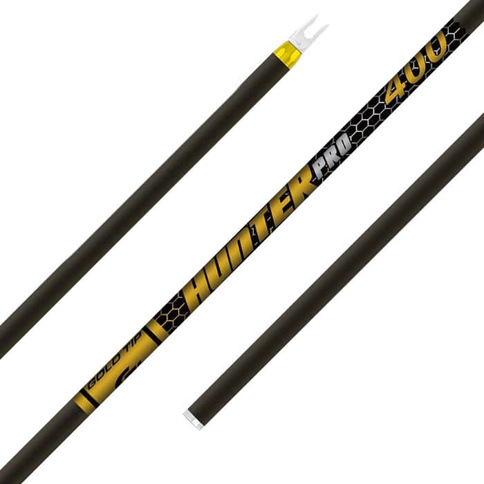 Gold Tip Arrows Hunter Pro Black 1 Dozen Bare ShaftsArrows Hunter Pro Black 1 Dozen Bare Shafts .001″ Straightness*