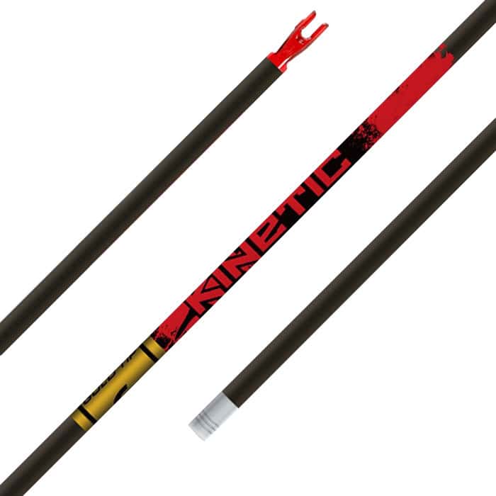 Gold Tip Arrows Kinetic Black 1 Dozen Bare Shafts