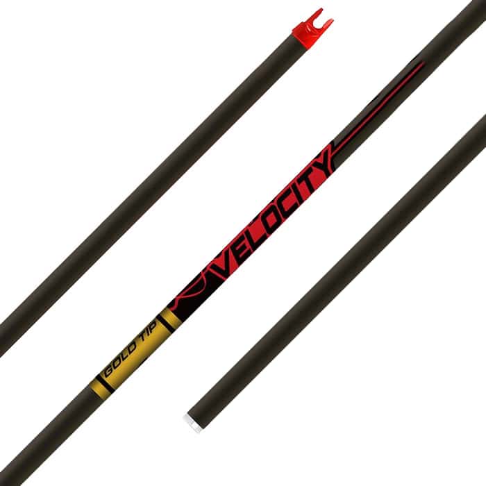 Gold Tip Arrows Velocity 1 Dozen Bare Shafts