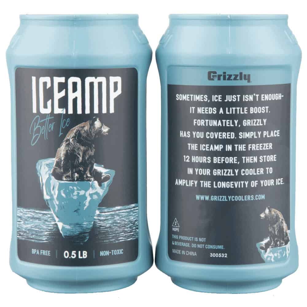Grizzly Coolers Grizzly IceAmp 4 Pack Ice Packs*