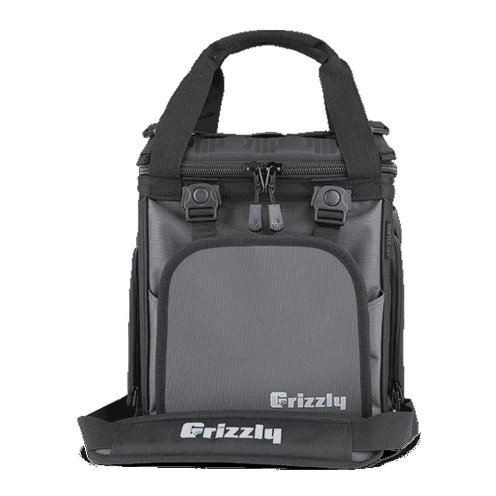 Grizzly Coolers Drifter 12 Soft Sided Cooler Gun Metal Black