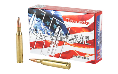Hornady, American Whitetail, 25-06 REM, 117 Grain, Boat Tail, Soft Point, 20 Round Box