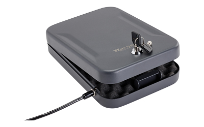 Hornady, X-Large Lock Box, Black Finish, With Lock, Key, & Cable