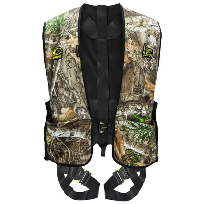 Hunter Safety System Harness TreeStalker II with ELIMISHIELD Realtree TREE-R Tree Stalker *