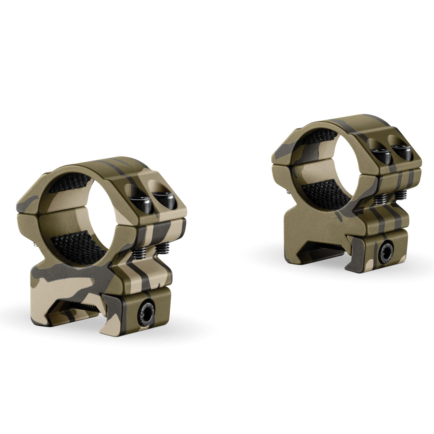 Hawke Optics Match Mount 1″ 2 Piece Weaver Medium Double Screw Mossy Oak Bottomland Camo 22119