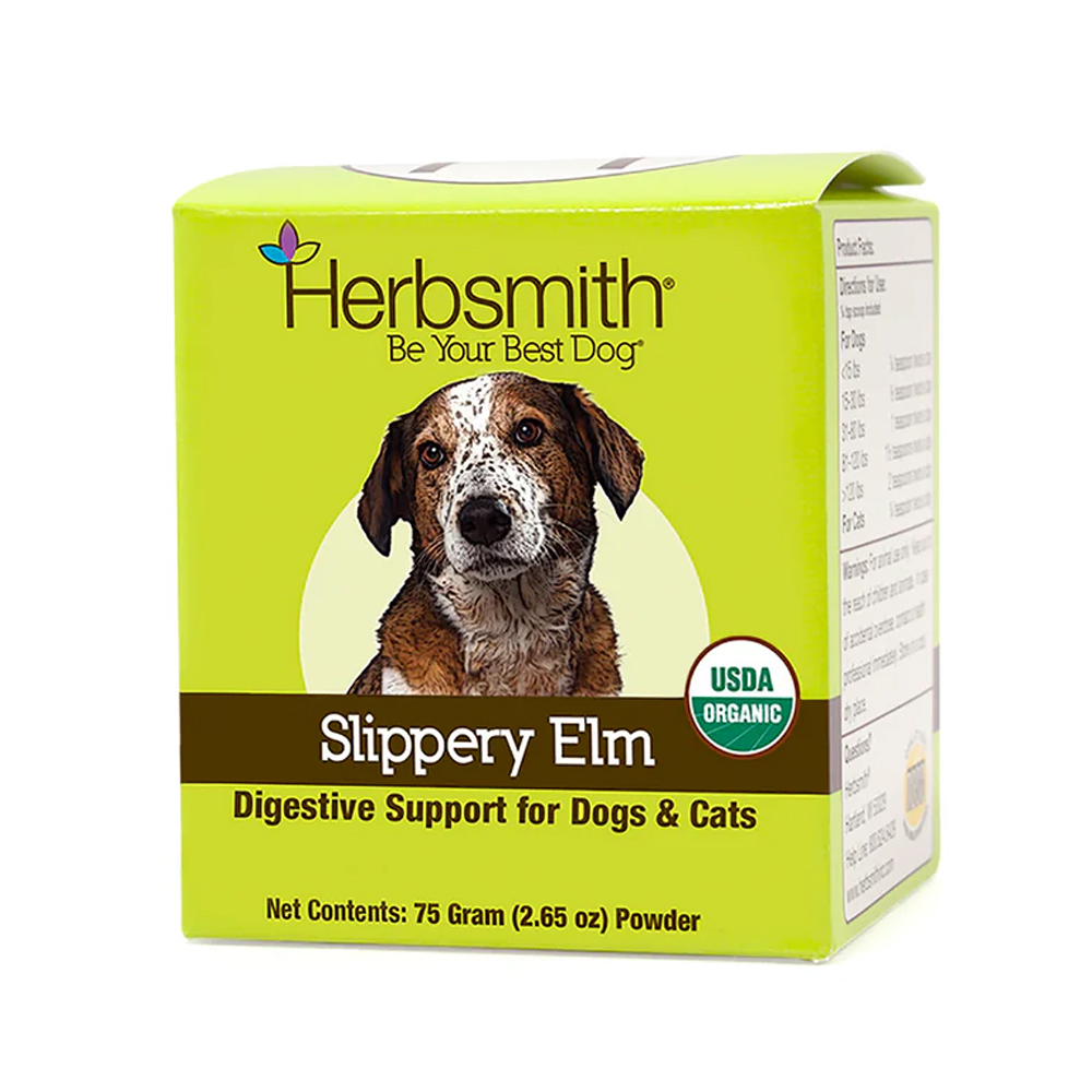 Herbsmith Slippery Elm Digestive Support for Dogs & Cats 75g (2.65oz)