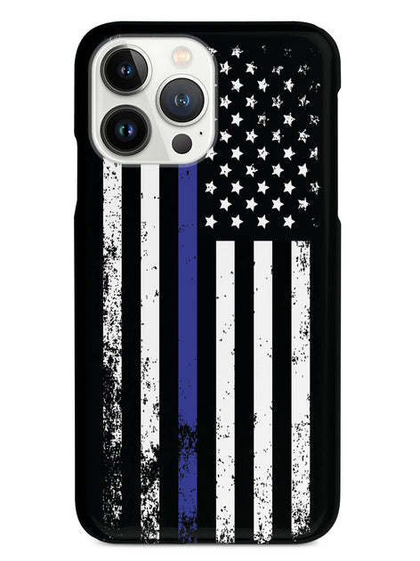 Downward American Flag - Thin Blue Line Case