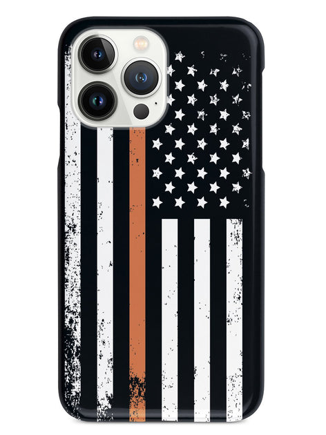 Orange American Flag Phone Case