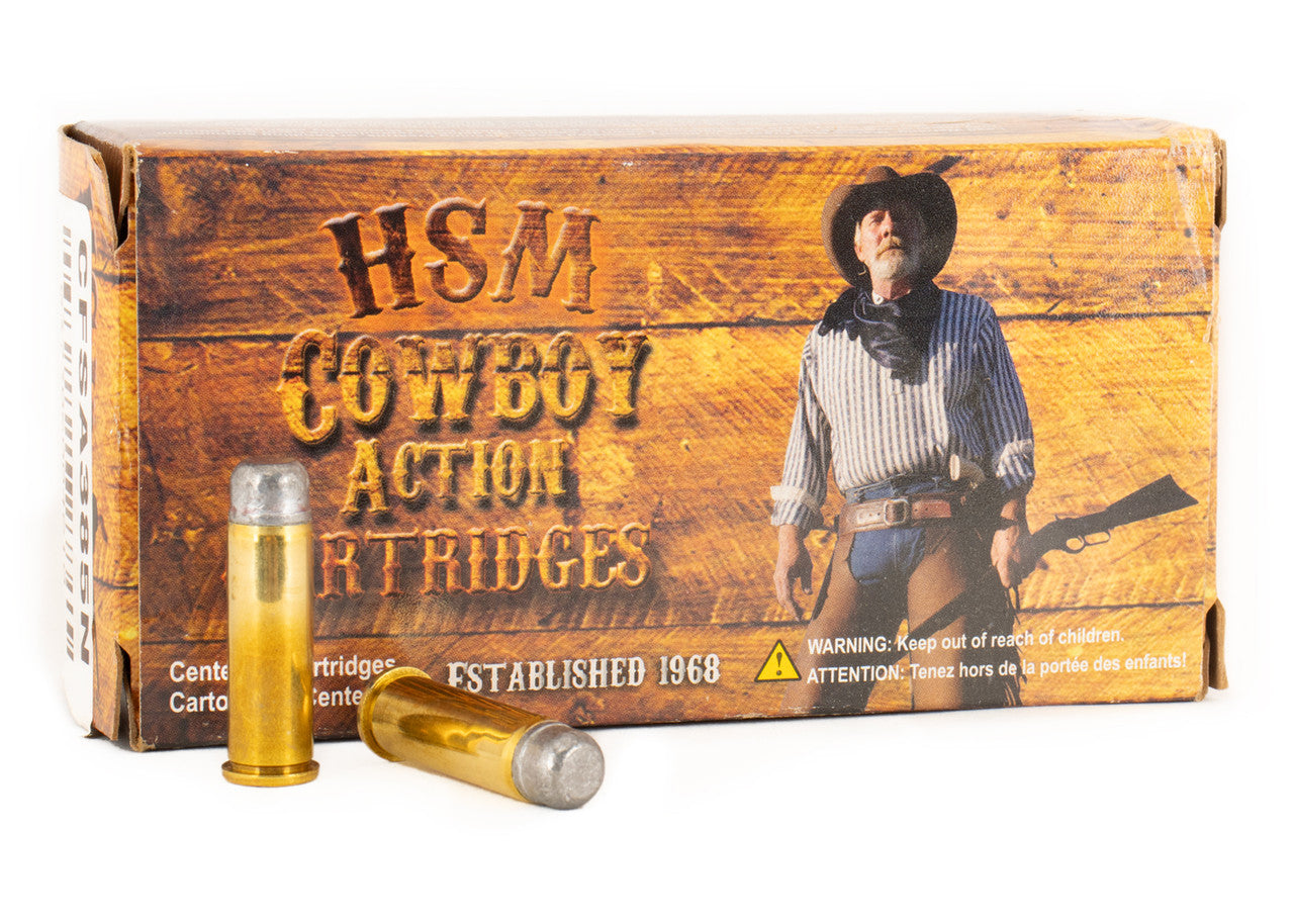 HSM Cowboy Action38 Special 158 gr Round Nose Flat Point (RNFP) 50 Bx/ 10 Cs