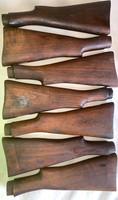 35: Buttstock, British, Walnut (Normal) Repair Marks