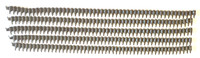 5x MG3/MG34/42 NATO 7.62/308 Belt (German post war) BENT/BROKEN LINKS and SURFACE BLEMS