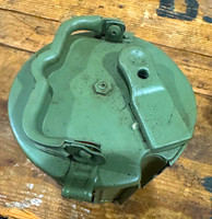 ORIGINAL hqu WW2 Marked MG34/42 Basket Drum (FAIR/GOOD, Yugo repainted)