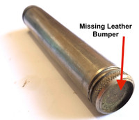 US NickelOiler (4.25" long) for US Rifles P17, P14, 1903- MISSING LEATHER BUMPER