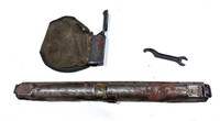 Low Grade German MG42Barrel Carrier with Yugo Wrench and Brass Catcher