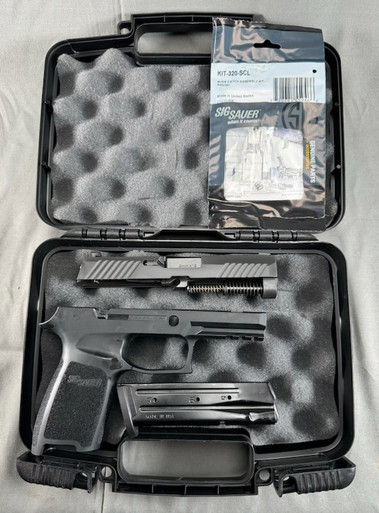 Sig Sauer Caliber X-Change Kit Sig P320 Carry 9mm 17 Rd Mag Black
