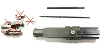 BRP Second Pattern Semi Auto Bolt Assemblywith Removable Rear Extension (WITHOUT HEAD)