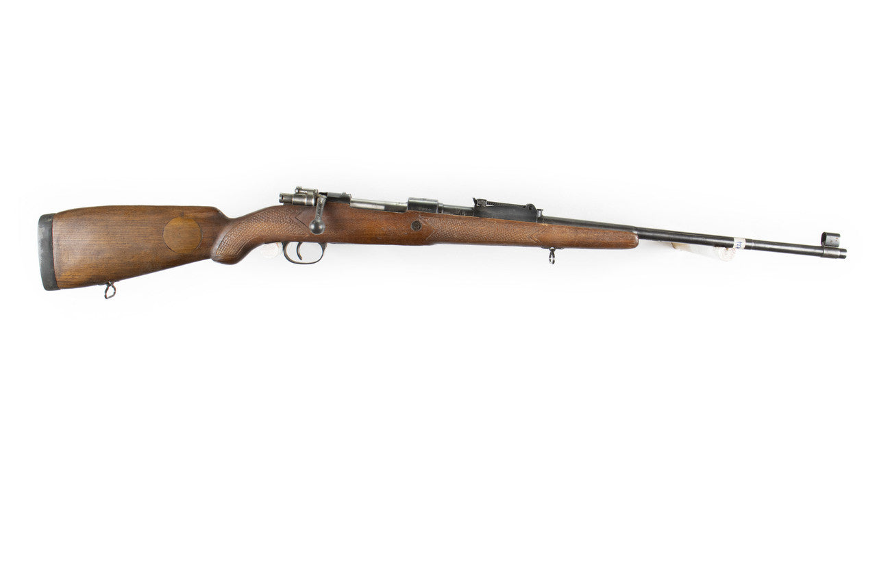 M48 8mm Mauser Bolt Action Rifle Sporterized - Overall Surplus Good Condition (49)