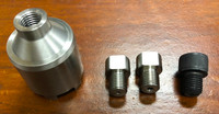 MG42 Blank Fire Booster Cone with Three Restrictor Screws