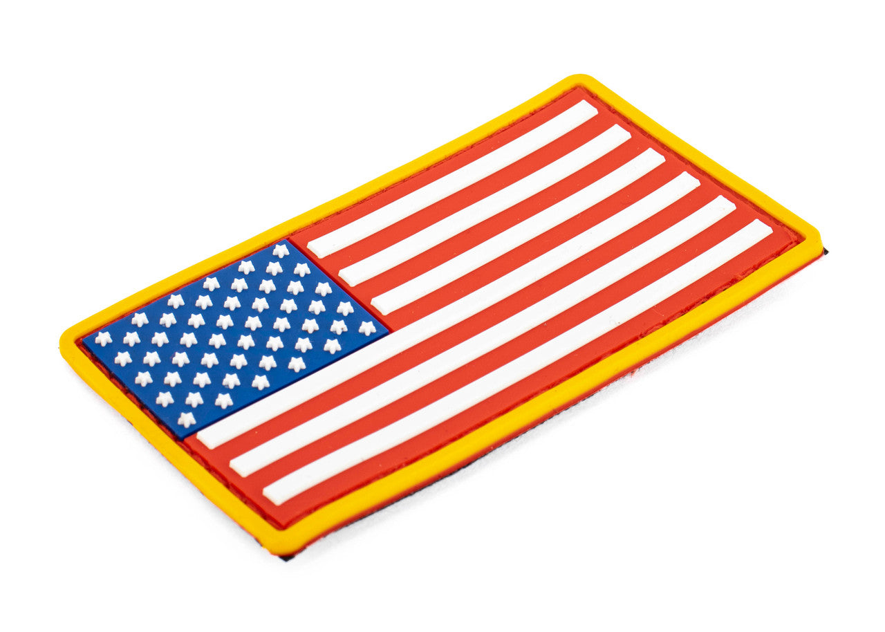 USA Flag Patch:Red, White, and Blue