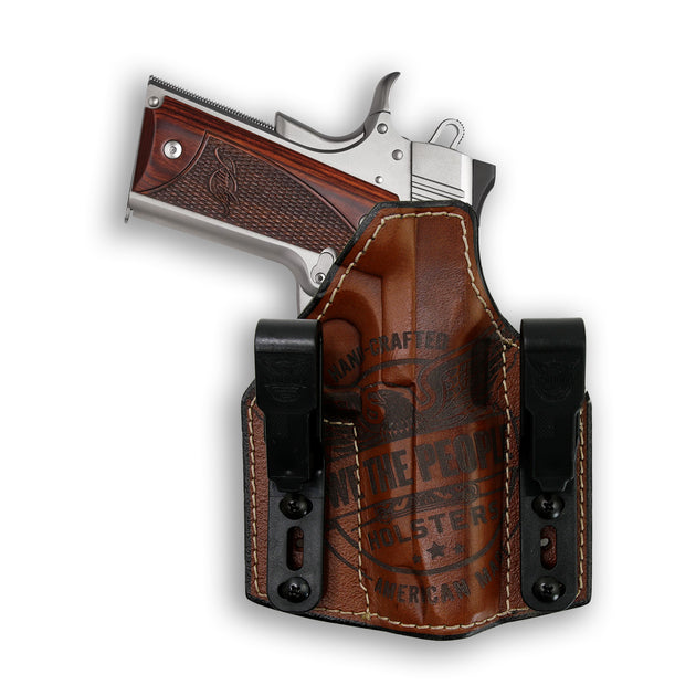 1911 4" Commander No Rail Only Independence Leather IWB Holster