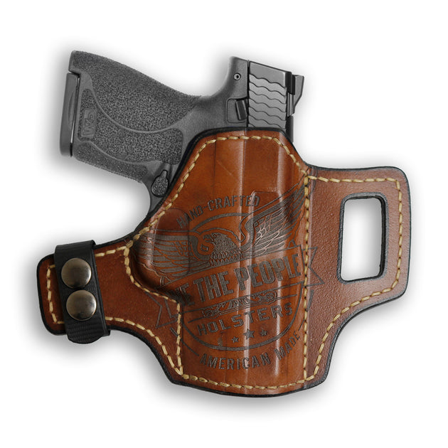 Smith & Wesson M&P Shield / M2.0 4" / Plus 9MM/.40 Independence Leather OWB Holster