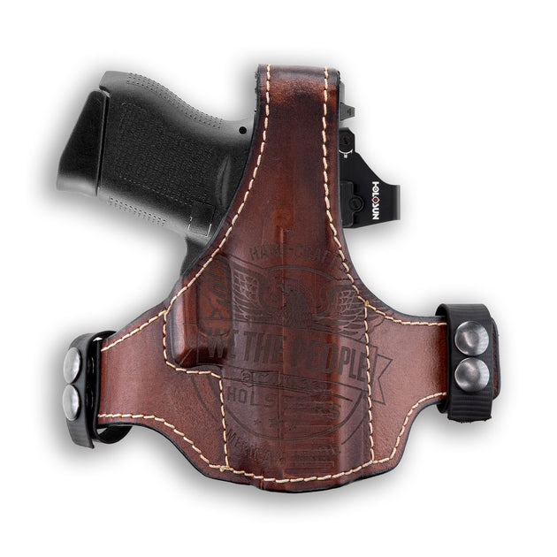 Glock 43X Independence Thumb Break Leather OWB Holster