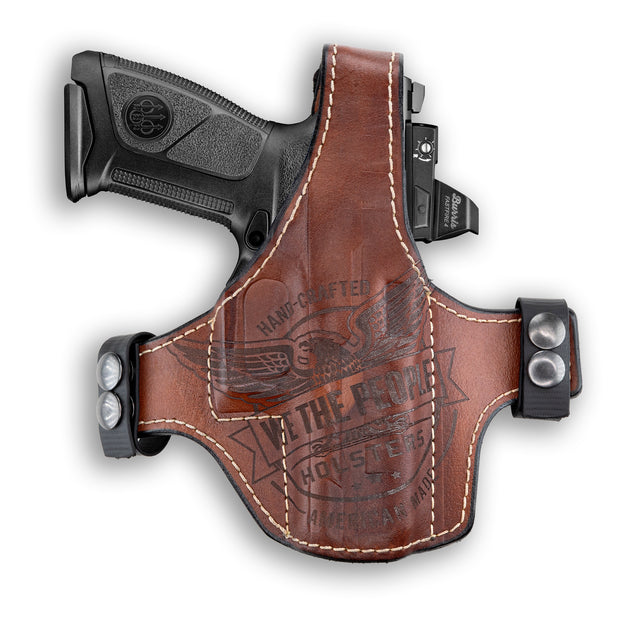 Beretta APX Full Size Independence Thumb Break Leather OWB Holster