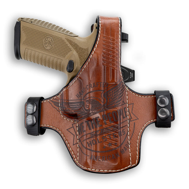 FN 510 Independence Thumb Break Leather OWB Holster