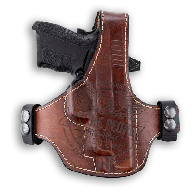 Springfield XD-S 4.0" 9MM/.40SW Independence Thumb Break Leather OWB Holster