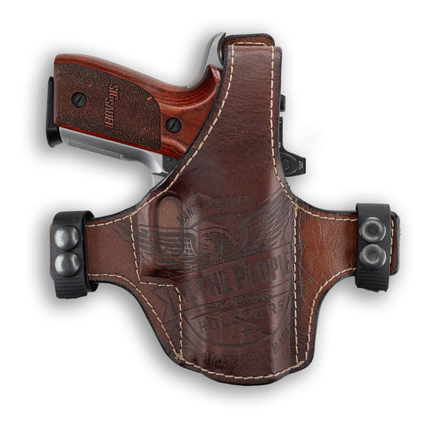 Sig Sauer P229 Independence Thumb Break Leather OWB Holster