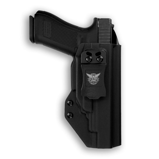Glock 34 with Crimson Trace CMR-201 Rail Master Universal Laser IWB Holster