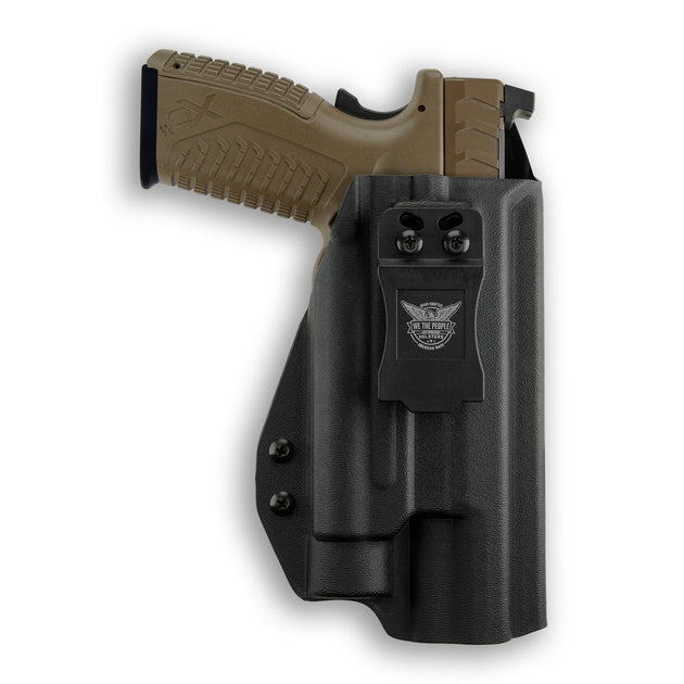 Springfield XD-M Elite 4.5" Full Size Threaded Barrel with Streamlight TLR-1/1S/HL Light IWB Holster