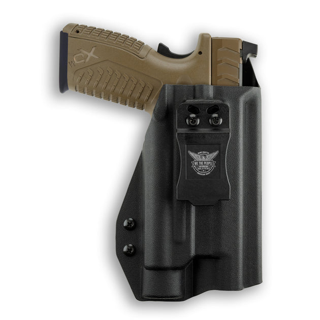 Springfield XD-M 4.5" Full Size 9MM/.40SW with Streamlight TLR-1/1S/HL Light IWB Holster