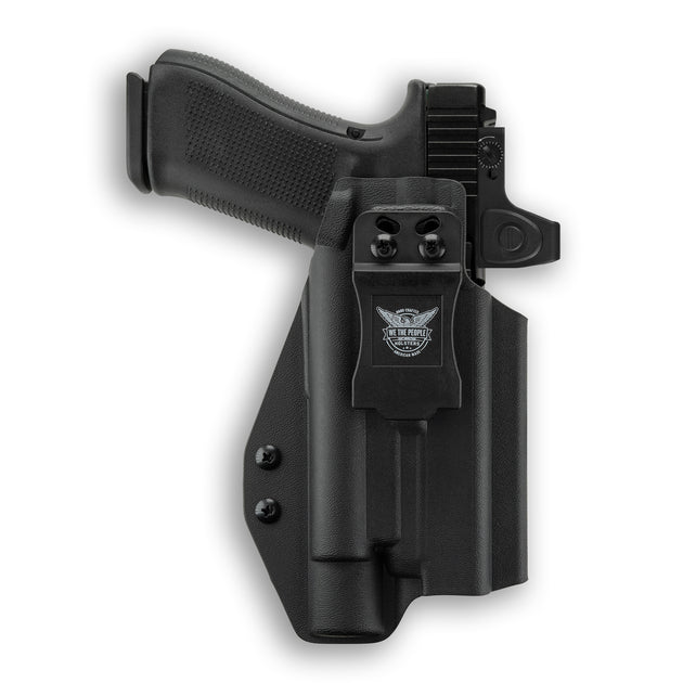 Glock 17 Gen 6 with Olight Valkyrie Turbo Light Red Dot Optic Cut IWB Holster