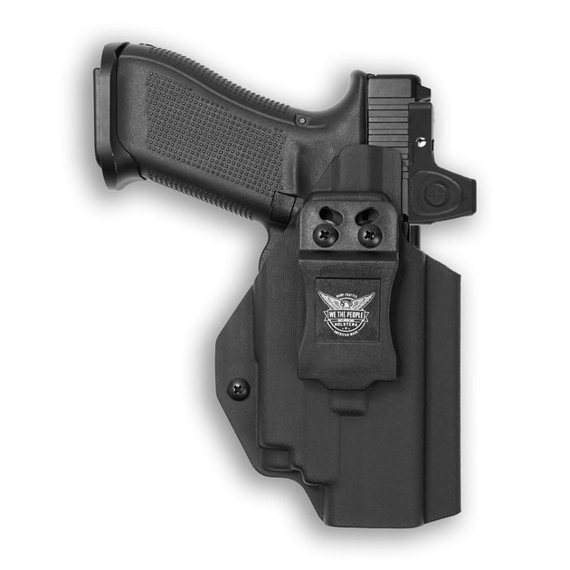 Glock 17 MOS with Olight PL-Mini 2 Valkyrie Light Red Dot Optic Cut IWB Holster