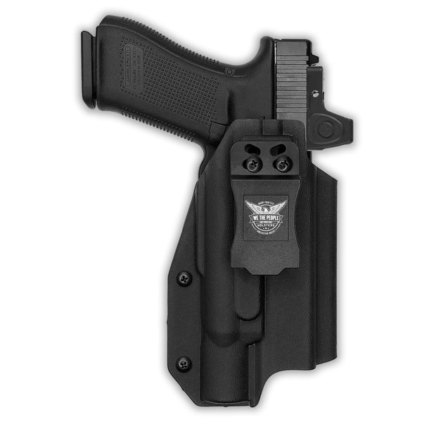 Glock 22 Gen 1-4 MOS with Surefire X300T-B Light Red Dot Optic Cut IWB Holster