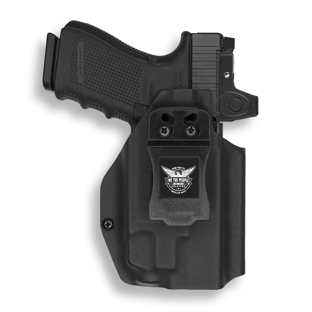 Glock 19 MOS with Streamlight TLR-8/8A Light/Laser Red Dot Optic Cut IWB Holster