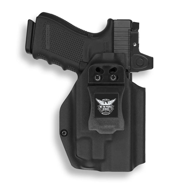 Glock 19 MOS with Streamlight TLR-7/7A/7X Light Red Dot Optic Cut IWB Holster