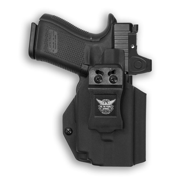 Glock 19 MOS with Olight PL-Mini 2 Valkyrie Light Red Dot Optic Cut IWB Holster